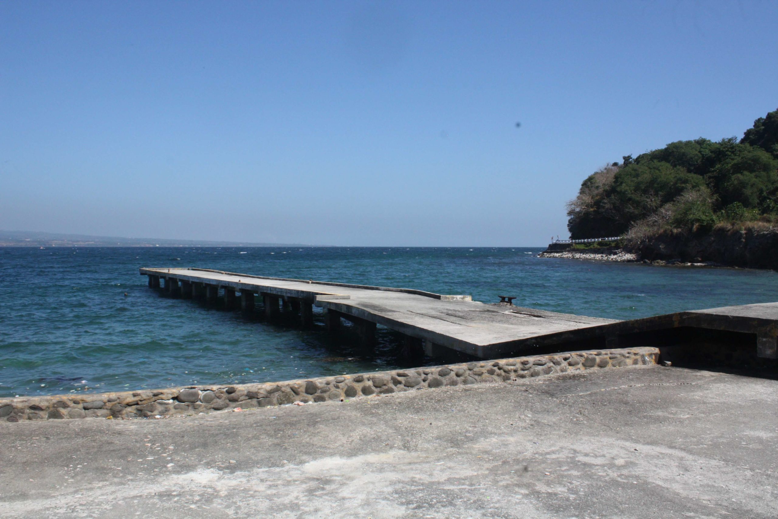 Dock in Corregidor Island