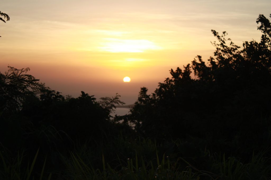 Early morning sunrise in Corregidor