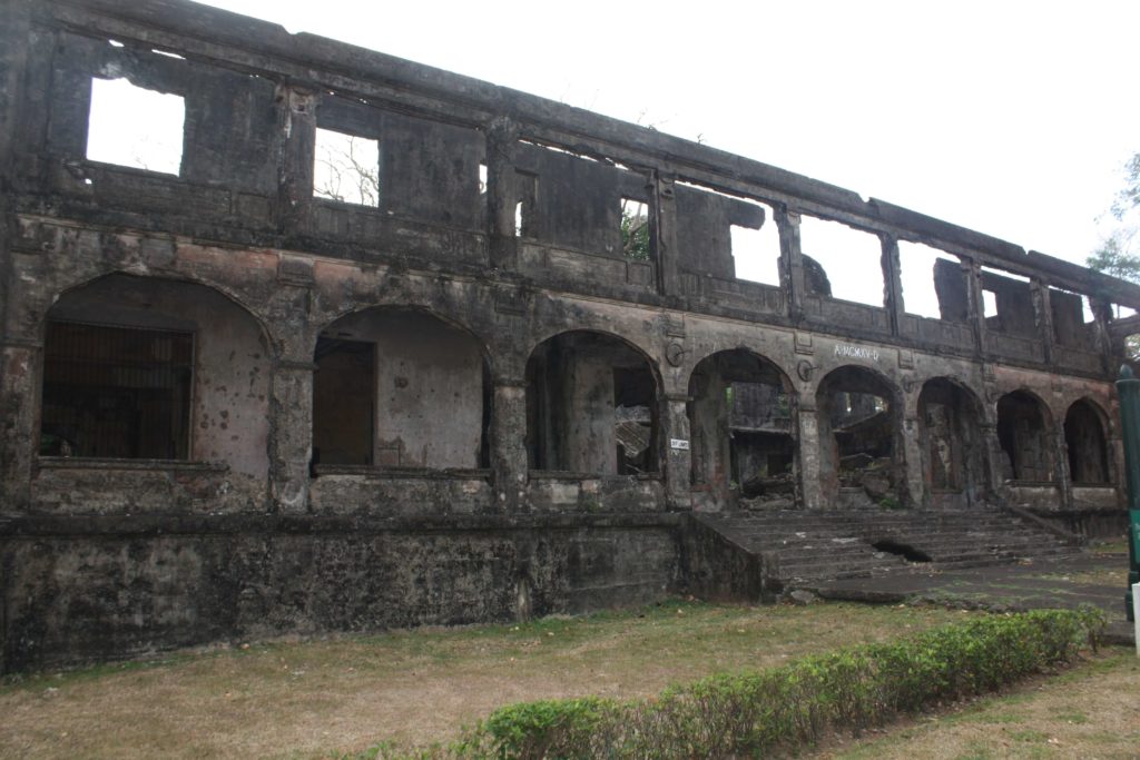 One of the barracks in Corregidor
